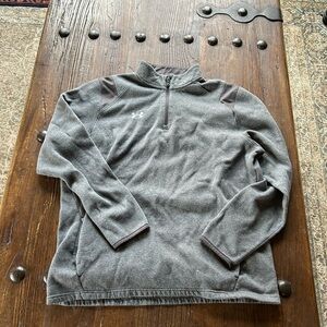 Under Armour Men's Charcoal Zip-Up Sweater